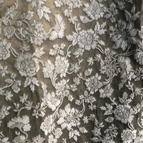 Isda & Co Brocade Crop Pants in Light Olive Size 8 - Picture 6 of 7